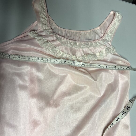 Berkliff Women’s 2 Pc. Nightgown Set Peignoir Light Pink M Flawed - Picture 8 of 12